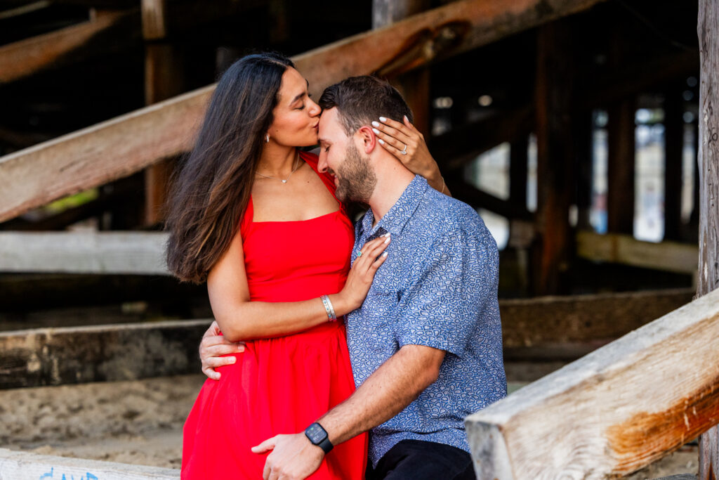 Pacific Beach Proposal Photographer: A Cross-Border Love Story at Crystal Pier san diego engagement photographers 3